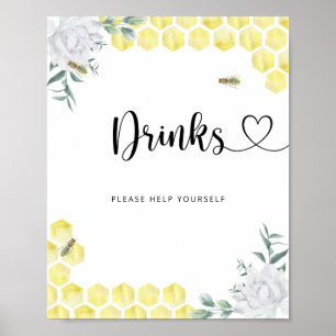 kleine bij Drinken tast je zelf Poster