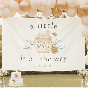 Kleine Bij Op Weg Bij Baby Shower Banner