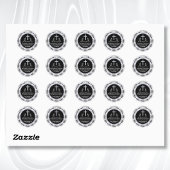 Kleine BIJBELVERZEN Stickers, Verander KLEUREN, MA Ronde Sticker