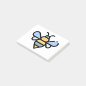 Kleine bijen post-it® notes (Schuin)