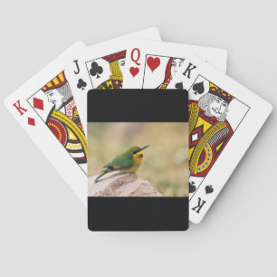 Kleine bijeneter pokerkaarten