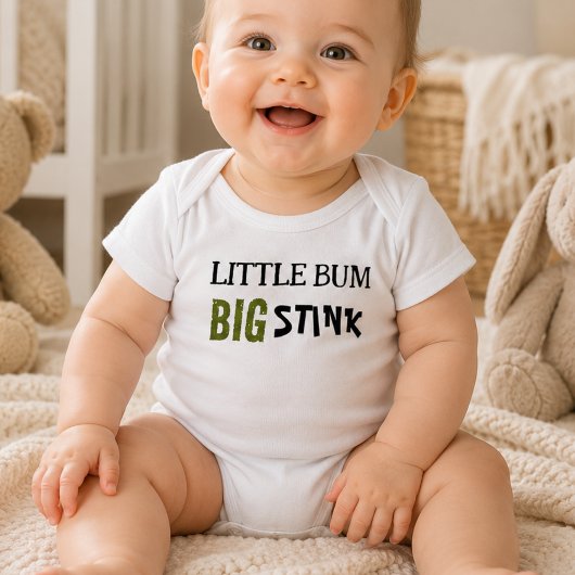 Kleine Billen Grote Stank Grappige Baby Romper