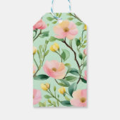 Kleine birdie broeden snel baby shower gunst cadeaulabel (Achterkant)