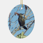 Kleine Birdie in een Ornament van de boomherdenkin (Rechts)