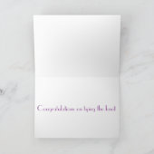 Kleine Birdie vertelde me... Kaart (Binnen)