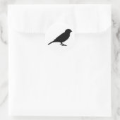 KLEINE BIRDY RONDE STICKER (Tas)
