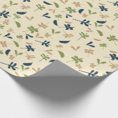 Kleine Bladeren Cadeaupapier (Hoek)