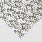 Kleine bladeren op Tangled Twigical Garden Tissuepapier (Detail)