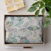 Kleine bladeren tissuepapier (Geschenk)