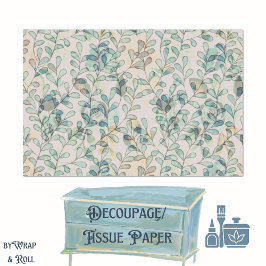 Kleine bladeren tissuepapier