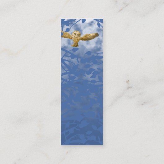 Kleine Bladwijzer, Eigenaars, Misty Forest, Wisdom Mini Visitekaartje (Achterkant)