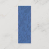 Kleine Bladwijzer, misty Forest, Butterflies Mini Visitekaartje (Achterkant)