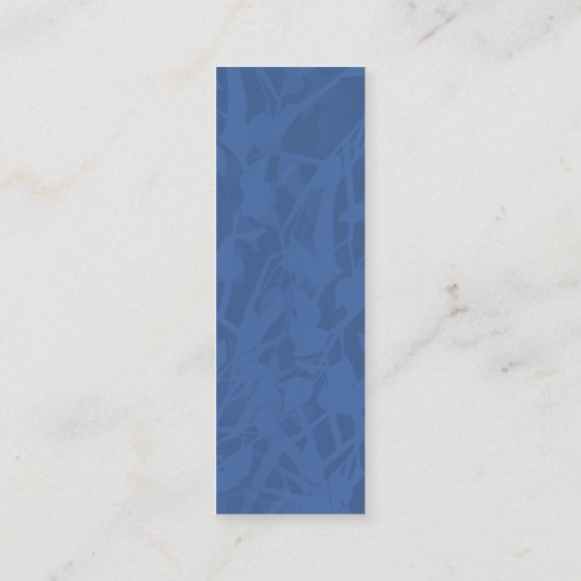 Kleine Bladwijzer, misty Forest, Butterflies Mini Visitekaartje (Achterkant)