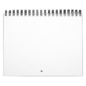 Kleine blanco kalender 2026 (Hoes)