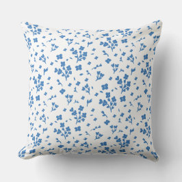 Kleine Blauwe bloemen - Stijlvol en Pijn Kussen