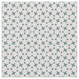 Kleine Blauwe Bloemen Stof