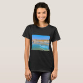 KLEINE BLAUWE BOOT DIGITALE TRENDS T-SHIRT (Voorkant volledig)