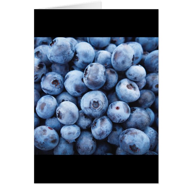 Kleine blauwe bosbessen - fruitprint (Voorkant)