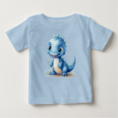 Kleine Blauwe Dino (Voorkant)