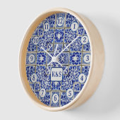 Kleine blauwe en witte Tegels - Klassiek Nederland (Hoek)