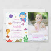 Kleine blauwe erfgenamen met foto's kaart (Voorkant)