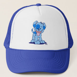 Kleine blauwe koploper trucker pet
