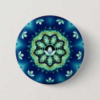 Kleine blauwe Man Ronde Button 5,7 Cm