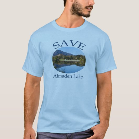kleine blauwe Mannen T-shirt (Voorkant)