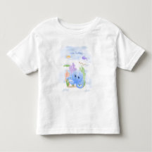 Kleine Blauwe Octopus Peuter T-Shirt
