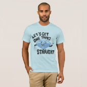 Kleine blauwe pillen t-shirt (Voorkant volledig)