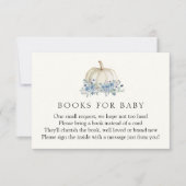 Kleine Blauwe Pompoen Boeken voor Baby Behuizing K Kaart (Voorkant)