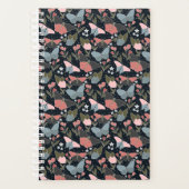 Kleine blauwe vlinderplanner planner (Voorkant)