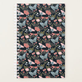 Kleine blauwe vlinderplanner planner