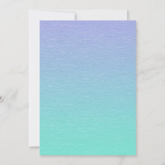 Kleine Blauwe Vogel Bloemen Verjaardagsfeest Uitno Kaart (Achterkant)