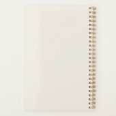 Kleine Blauwe Vogel Dagelijkse Planner Notitieboek (Achterkant)