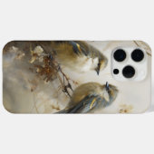 Kleine Blauwe Vogels Chatty Metgezellen Case-Mate iPhone Case (Achterkant (horizontaal))
