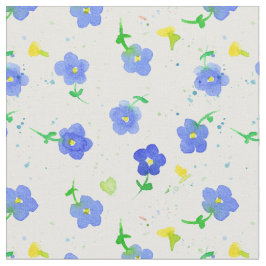 Kleine blauwe wilde bloem Engelse landelijke water Stof