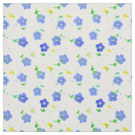 Kleine blauwe wilde bloem Engelse landelijke water Stof