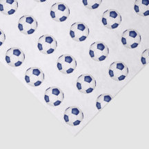 kleine blauwe witte voetbalpatroon