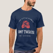 Kleine Bloem - Saint Therese T-shirt (Voorkant)