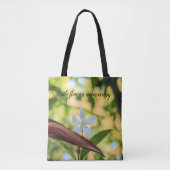 Kleine bloem tote bag (Voorkant)