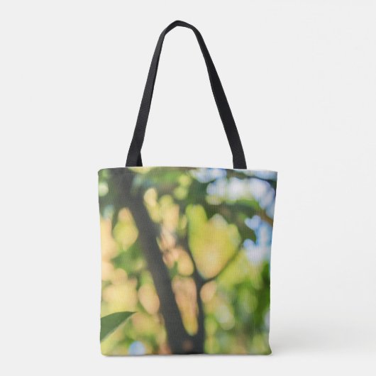 Kleine bloem tote bag (Achterkant)