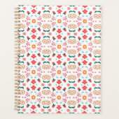Kleine bloem veld noot planner (Voorkant)