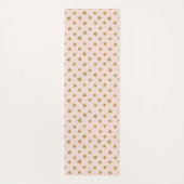 Kleine bloem Yoga Mat (Achterkant)