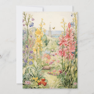 Kleine Bloemen Baby Sprinkle   Bloementuin Kaart