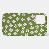 Kleine bloemen, Japans ontwerp Case-Mate iPhone Case (Achterkant (horizontaal))
