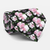 Kleine bloemen stropdas (Opgerold)