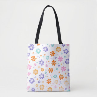Kleine bloemen tote bag