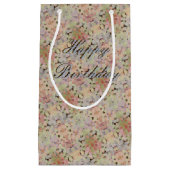 Kleine  Bloemen Verjaardag Klein Cadeauzakje (Voorkant)