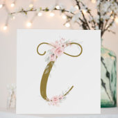 Kleine bloemenbaby's eerste shower-kraamkamer poster